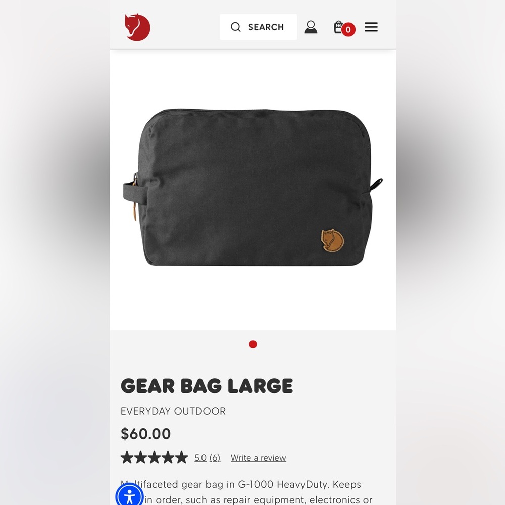 Fjallraven Gear Bag - Large